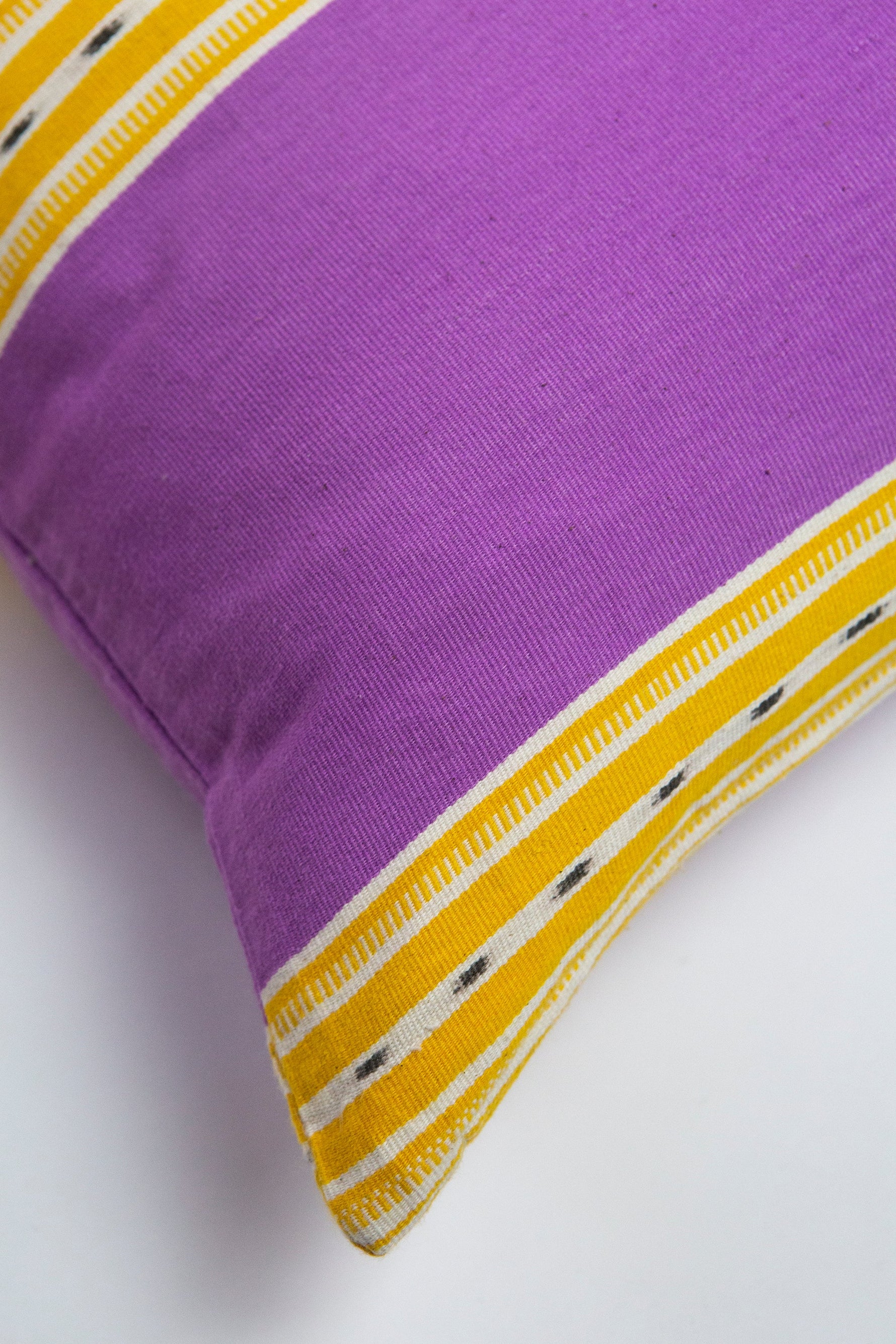 Cantel Pillow - Orchid & Mustard