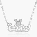 Kid's Mouse Cartoon Name Necklace