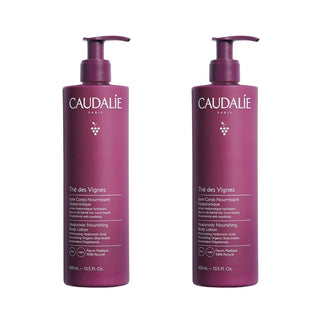 Caudalie The Des Vignes Hyaluronic Nourishing Body Lotion 400 ml -2 Pack