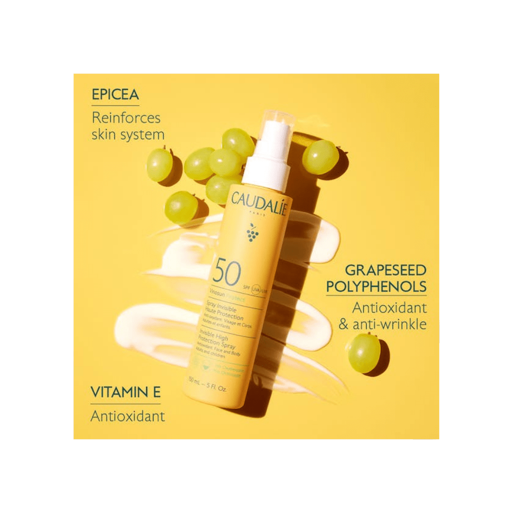 Caudalie Vinosun Protect Invisible High Protection Spray SPF50 150 ml