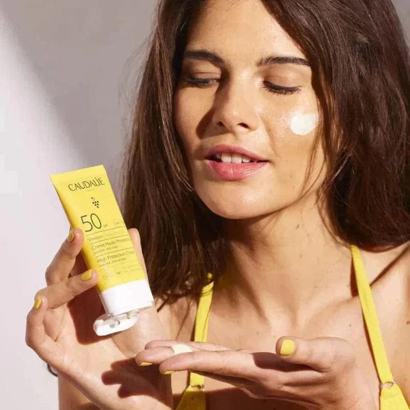 Caudalie Vinosun Protect Spf 50 Sunscreen Cream 50 ml -3 Pack - By Baano