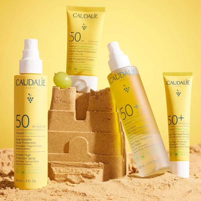 Caudalie Vinosun Protect Spf 50 Sunscreen Cream 50 ml -3 Pack - By Baano