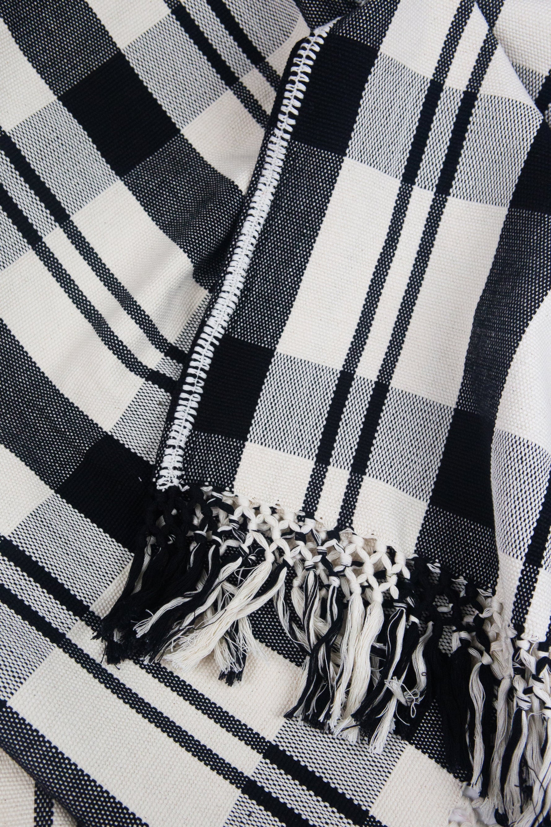 Cecilia Striped Cotton Throw Blanket