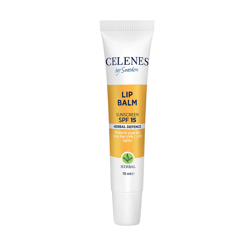 Celenes by Sweden Herbal Defence Lip Balm With Sunscreen Spf 15 10 ml - By Baano
