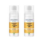 Celenes by Sweden Herbal Sunscreen Dry Touch Fluid Spf 30 50 ml / 1.7 fl oz -2 Pack - By Baano
