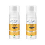 Celenes by Sweden Herbal Sunscreen Dry Touch Fluid Spf 50 50 ml / 1.7 fl oz -2 Pack Chivela
