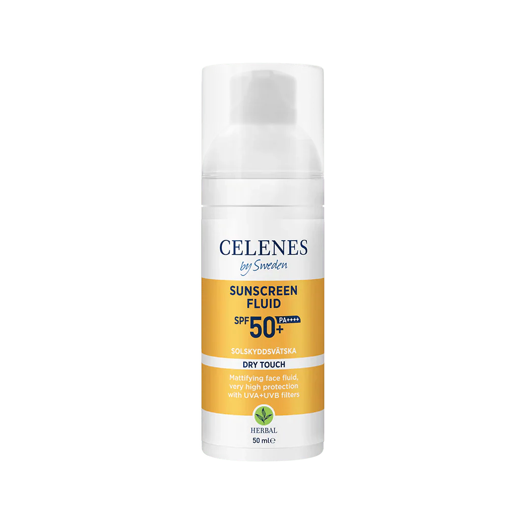 Celenes by Sweden Herbal Sunscreen Dry Touch Fluid Spf 50 50 ml / 1.7 fl oz Chivela