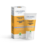 Celenes by Sweden Herbal Sunscreen Face Cream Spf 50 Dry / Sensitive 50 ml / 1.7 fl oz -3 Pack - By Baano
