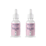 Celenes by Sweden Rena AHA 10% + BHA 2% + Arctic Chaga Mushroom + Lactic 30 ml-2 Pack Chivela
