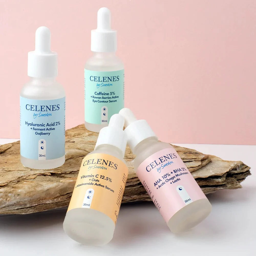 Celenes by Sweden Rena AHA 10% + BHA 2% + Arctic Chaga Mushroom + Lactic 30 ml Chivela