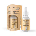 Celenes by Sweden Rena Vitamin C 12.5% + Oats + Niacinamide Active Serum 30 ml -3 Pack Chivela