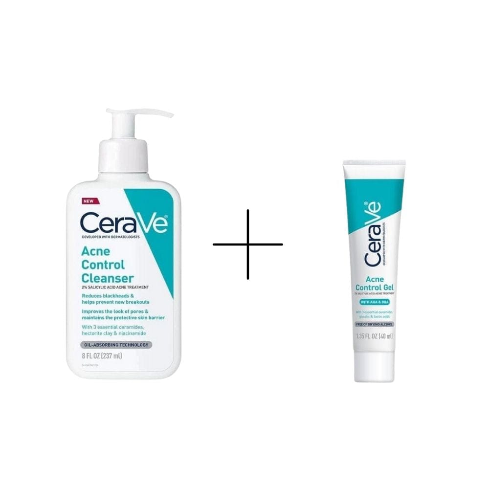 Cerave Acne Control Cleanser 236 ml + Cerave Acne Control Gel 40 ml - By Baano