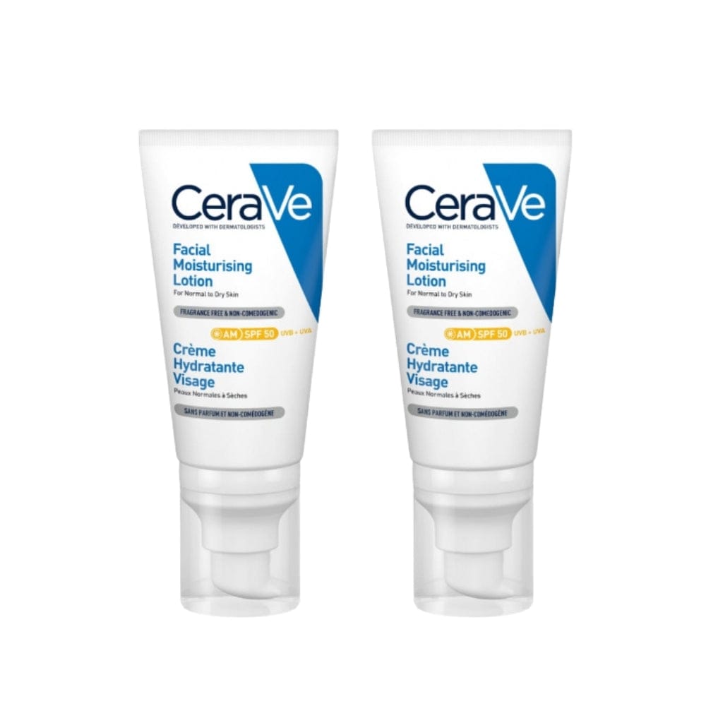 Cerave Facial Moisturising Lotion Spf 50 52 ml -2 Pack Chivela