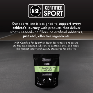 Strawberry Limeade Pre-Workout - NSF - By Baano