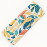 Rue – Wide Style Sports Wrap (Tropical Sunset Leaves)