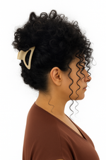 Crescent Moon Claw Hair Clip - 4 Pack