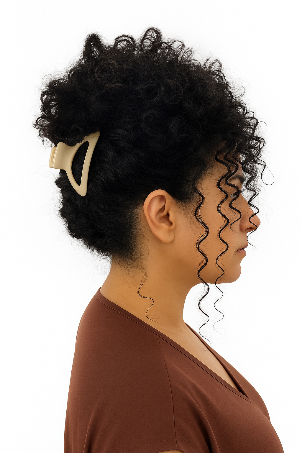 Crescent Moon Claw Hair Clip - 4 Pack