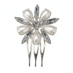 Lustrous Bloom Hair Comb