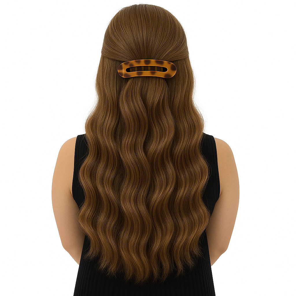 Oval Opulence Lay Flat Hair Clip