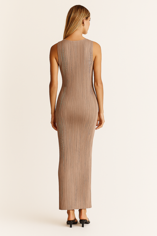 The Greece Parthenon Knit Maxi Dress - By Baano