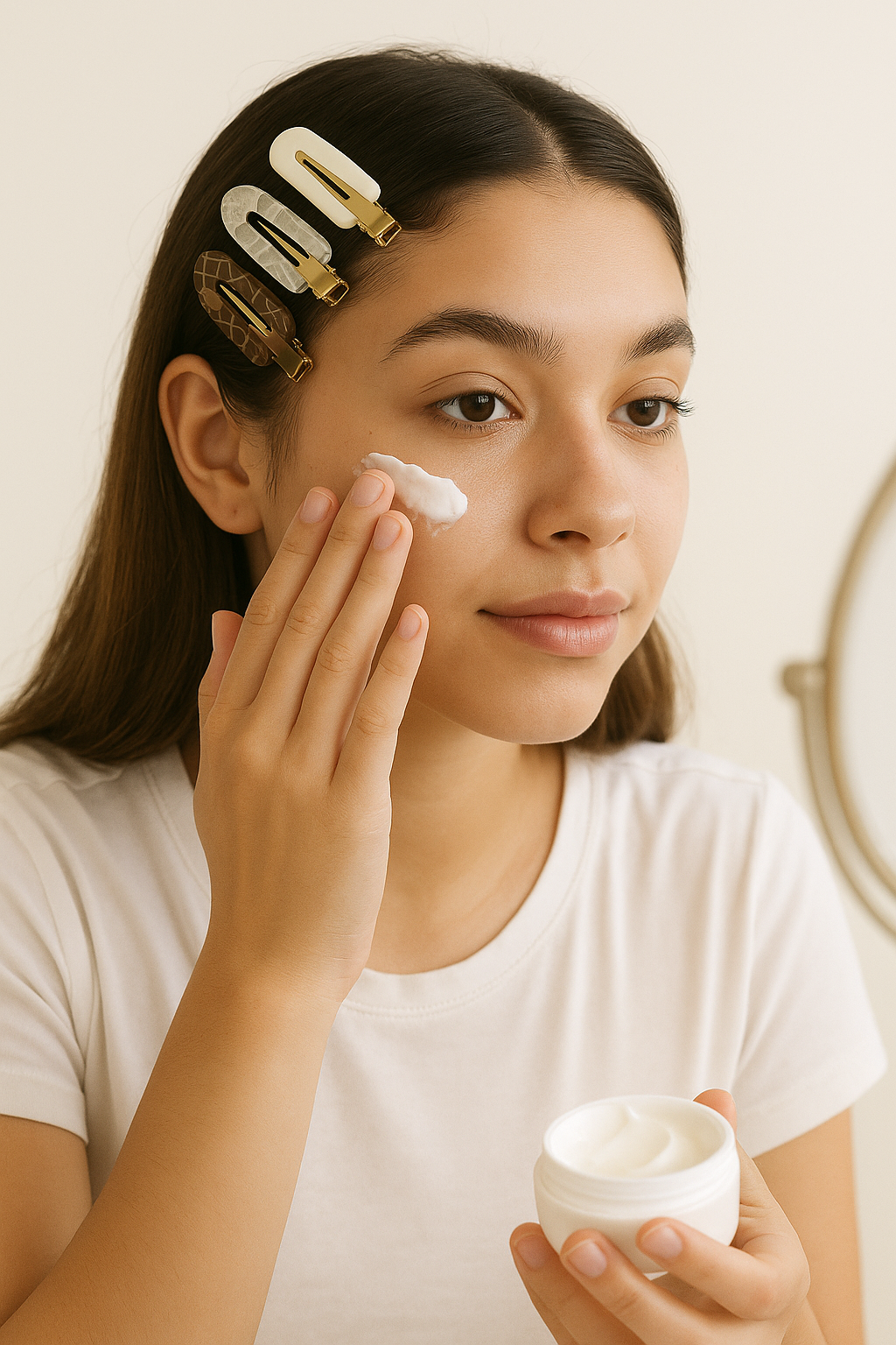 Creaseless Hair Styling and Sectioning Clips - 3pk (Swirled Mocha)