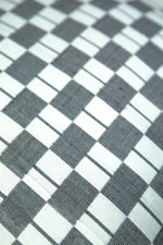 Sujani Pillow - Black & White Checkered Pillow