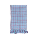Chiapas Plaid Light Blue Kitchen Towel