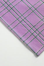Chiapas Plaid Lilac Napkin