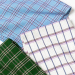 Chiapas Plaid Light Blue Napkins