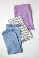 Chiapas Plaid Light Blue Kitchen Towel