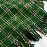 Chiapas Plaid Forest Green Kitchen Towel