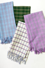 Chiapas Plaid Forest Green Kitchen Towel