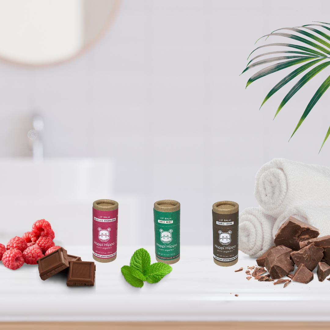 Vegan Lip Balm Trios - By Baano