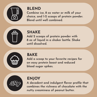 Vegan Peanut Butter Chocolate Protein Powder - By Baano