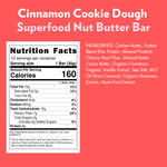 Cinnamon Cookie Dough Superfood Bar (12 Count) 🍪