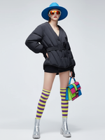 Classic Crossed Puffer Jacket SUTTON PLACE BYMANYC ® New York