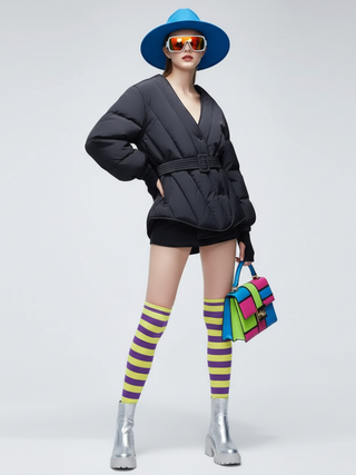 Classic Crossed Puffer Jacket SUTTON PLACE BYMANYC ® New York