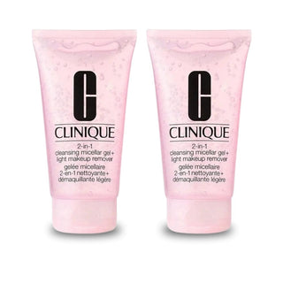 Clinique 2-in-1 Micellar Gel + Make-up Remover 150 ml -2 Pack
