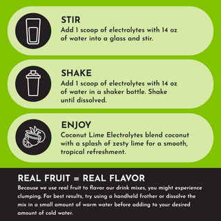 Coconut Lime Electrolytes - By Baano