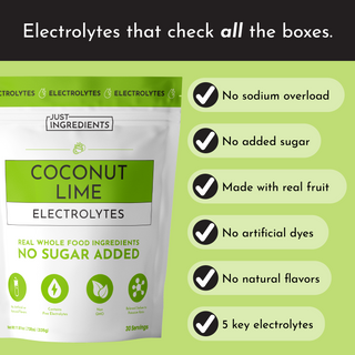 Coconut Lime Electrolytes - By Baano