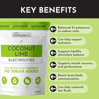 Coconut Lime Electrolytes - By Baano