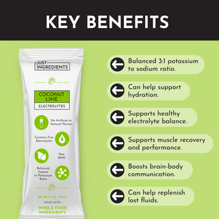 Coconut Lime Electrolytes Stick - By Baano