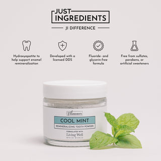 Remineralizing Tooth Powder (Mint) - By Baano