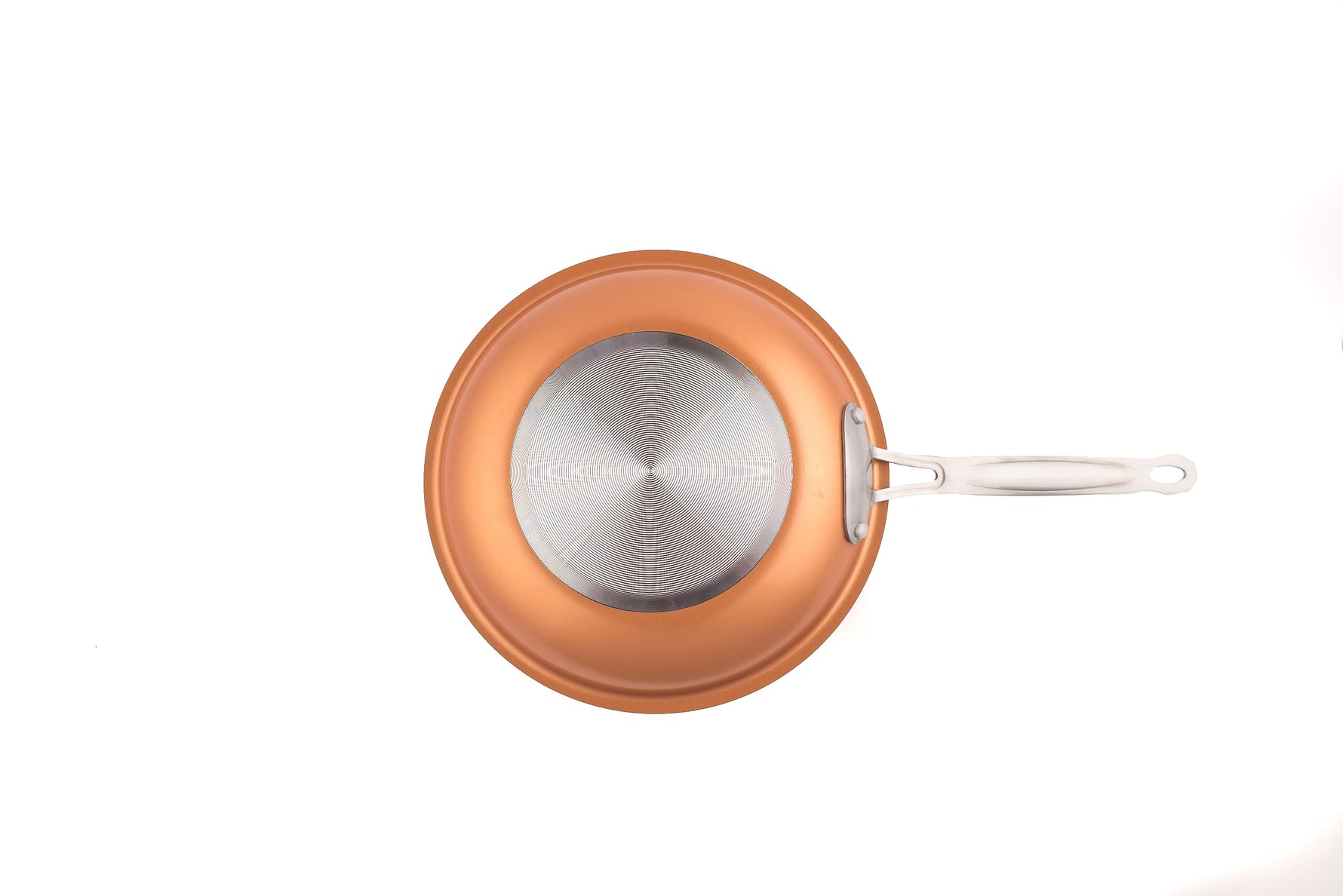 MASTERPAN Ceramic Nonstick Copper Color Frypan & Skillet, 10