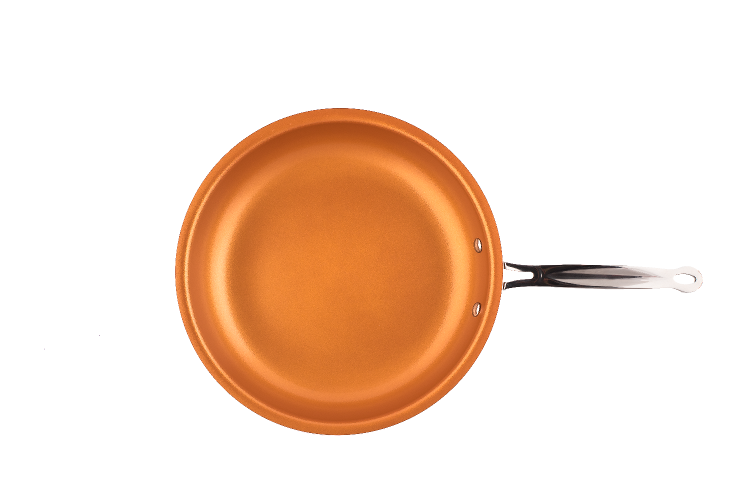 MASTERPAN Ceramic Nonstick Copper Color Frypan & Skillet, 10