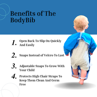 BodyBib Combo Pack (Blue/Purple)