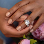 Abigail Engagement Ring in Silver - Starlette's #1 Seller!