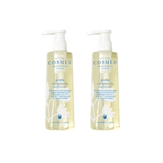 Cosmed Cleansing Oil for Face and Body - Oil Based Cleanser 400 ml 2 Pack