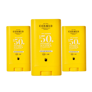 Cosmed Sun Essential High Protection Sunscreen Sun Stick Spf50 Makeup Top 20g 3 Pack