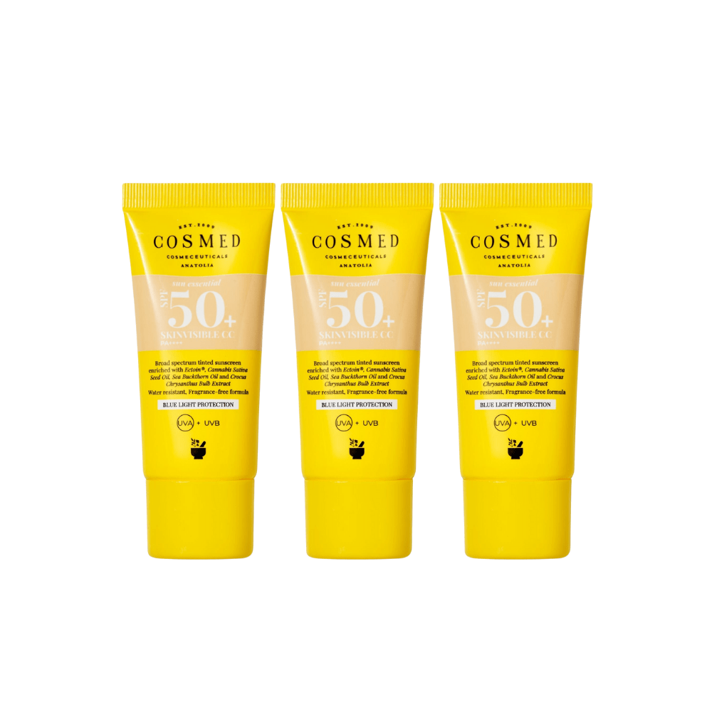 Cosmed Sun Essential - Skinvisible Cc Spf 50+ 30 ml 3 Pack Chivela